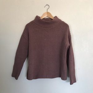 Lavender knit sweater
